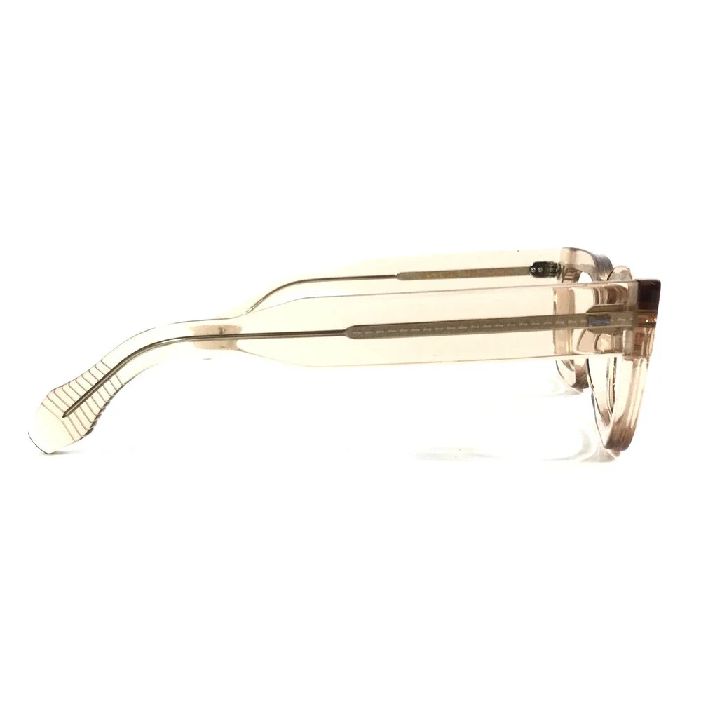 Cubitts Eyeglasses Frames MILNER M-HAZ Beige Rectangle Full Rim 48-21-145